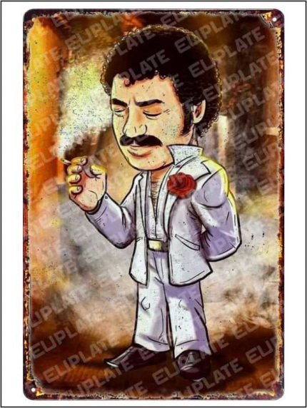 20x30 cm Metal Plaka