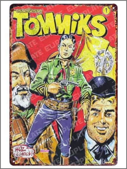 20x30 cm Metal Plaka