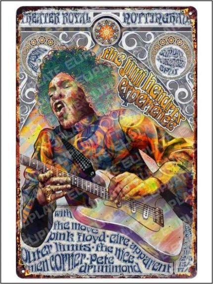 20x30 cm Metal Plaka