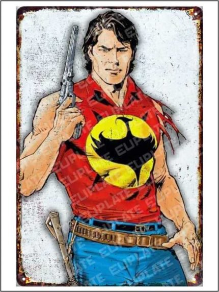 20 x 30 cm Metal Plaka