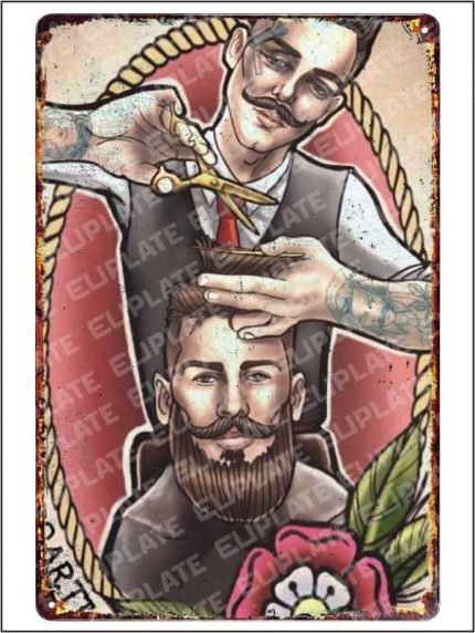 20 x 30 cm Metal Plaka